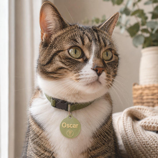 Targhetta Smart NFC personalizzata per cani e gatti