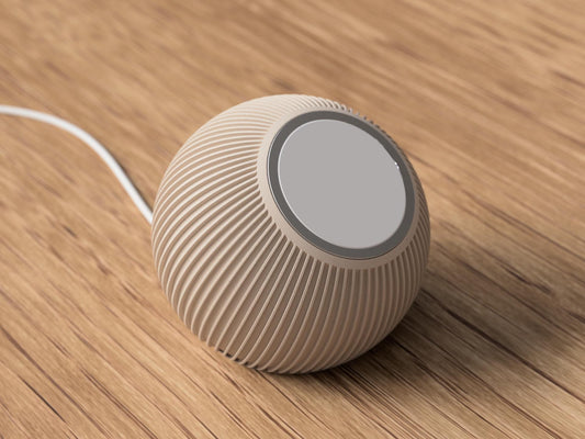 Supporto MagSafe a coste | Stand ricarica wireless iPhone | Stile Japandi minimal | Organizer scrivania/ comodino | PLA opaco