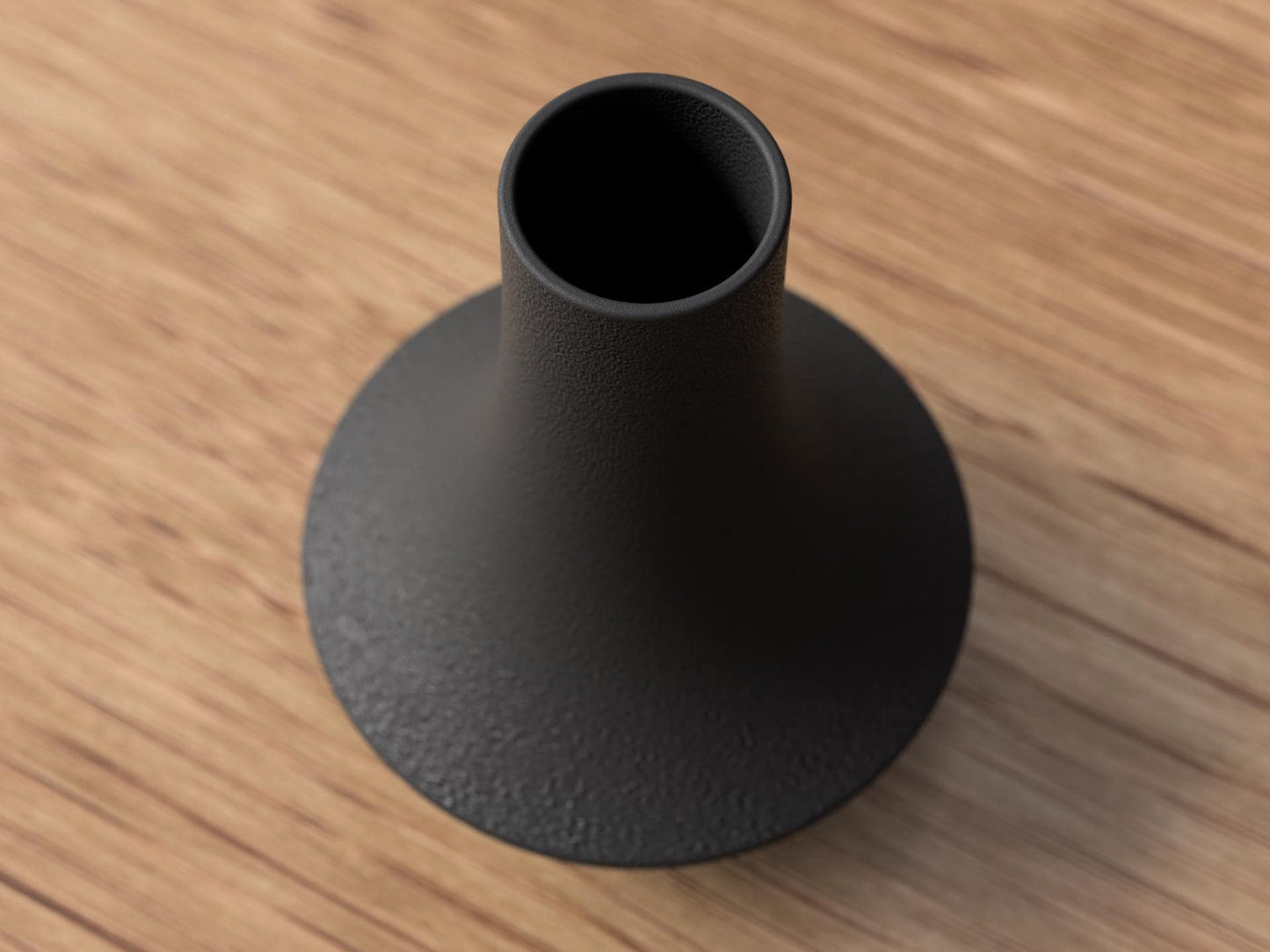 Vaso SHINTO Fuzzy Skin in PLA | Vaso decorativo moderno texture soft | 18 cm / 21 cm | 3DodLAB