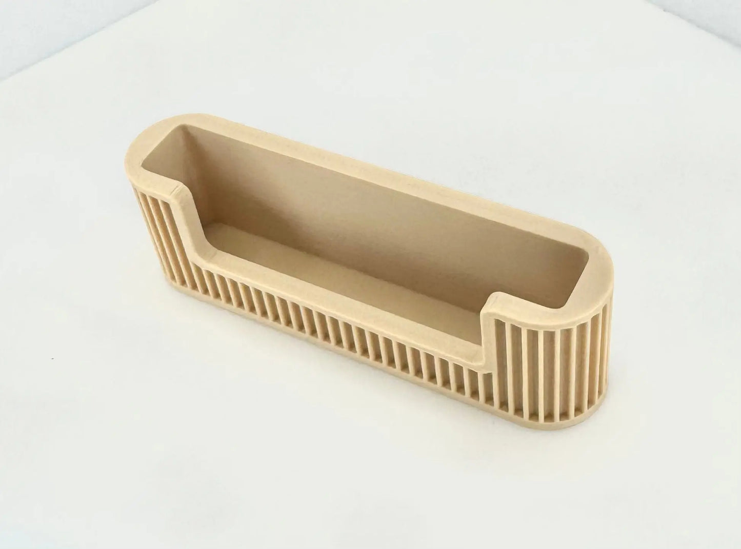 Porta Biglietti da Visita in Stile Moderno • “Business Card Holder” Superficie Texture • Stampa 3D 3DodLAB