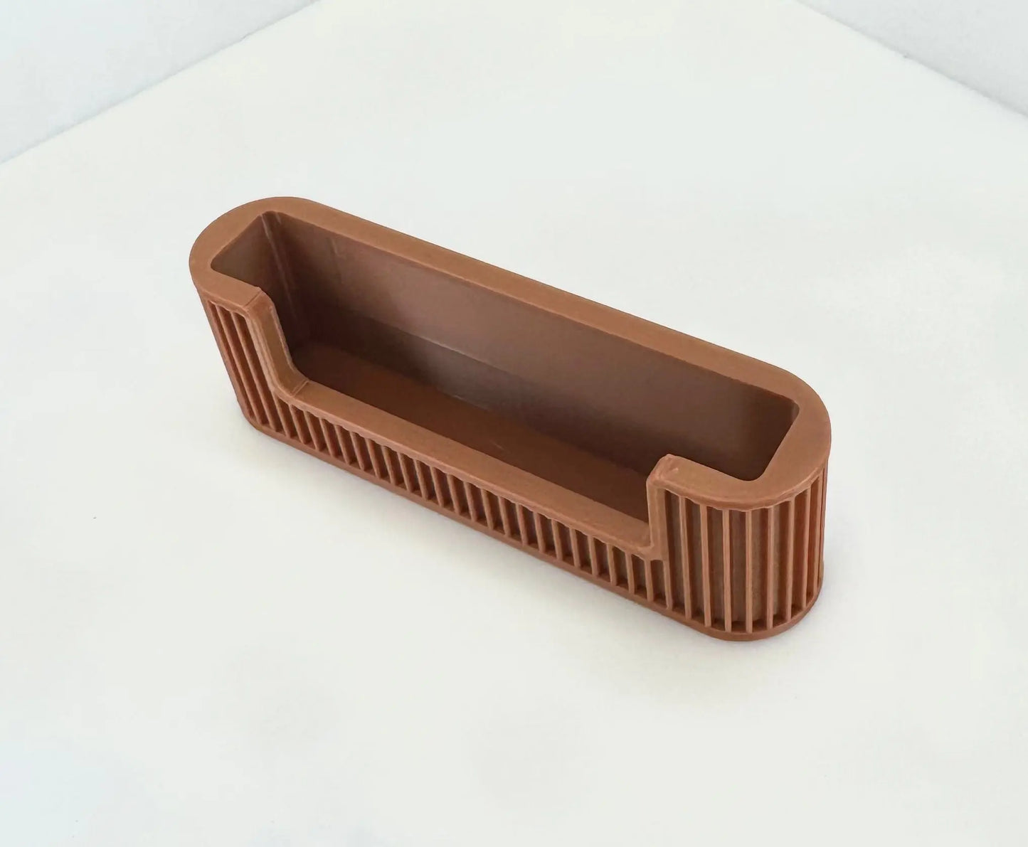 Porta Biglietti da Visita in Stile Moderno • “Business Card Holder” Superficie Texture • Stampa 3D 3DodLAB