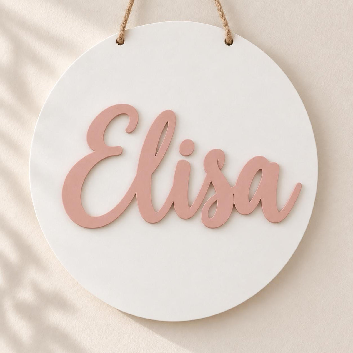 Coccarda nascita personalizzata con nome – 20 cm