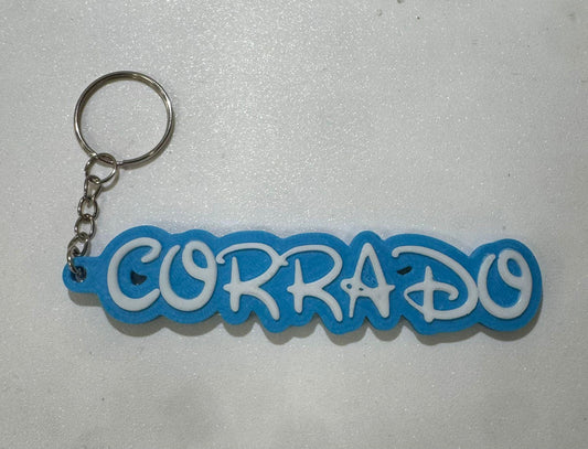 Portachiavi personalizzato nome stile Disney – Regalo unico e originale