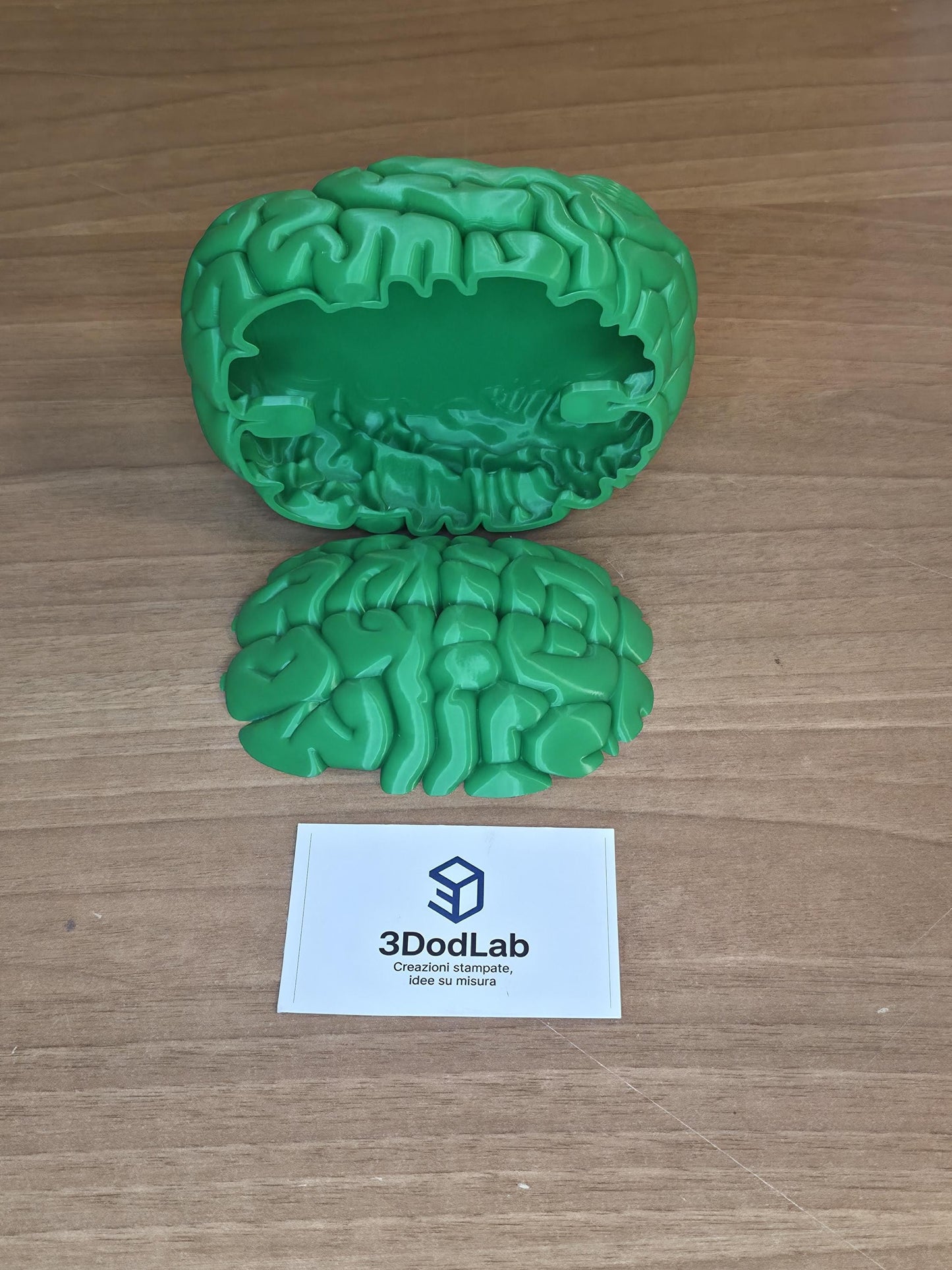 Scatola Cervello 3D con Coperchio Magnetico | Brain Box Portagioie e Scatola dei Ricordi