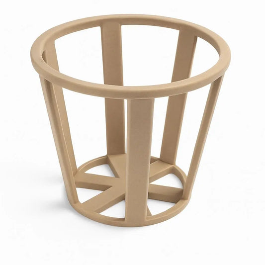 Porta Bicchieri Stile Moderno in PLA – Design Aperto a Gabbia