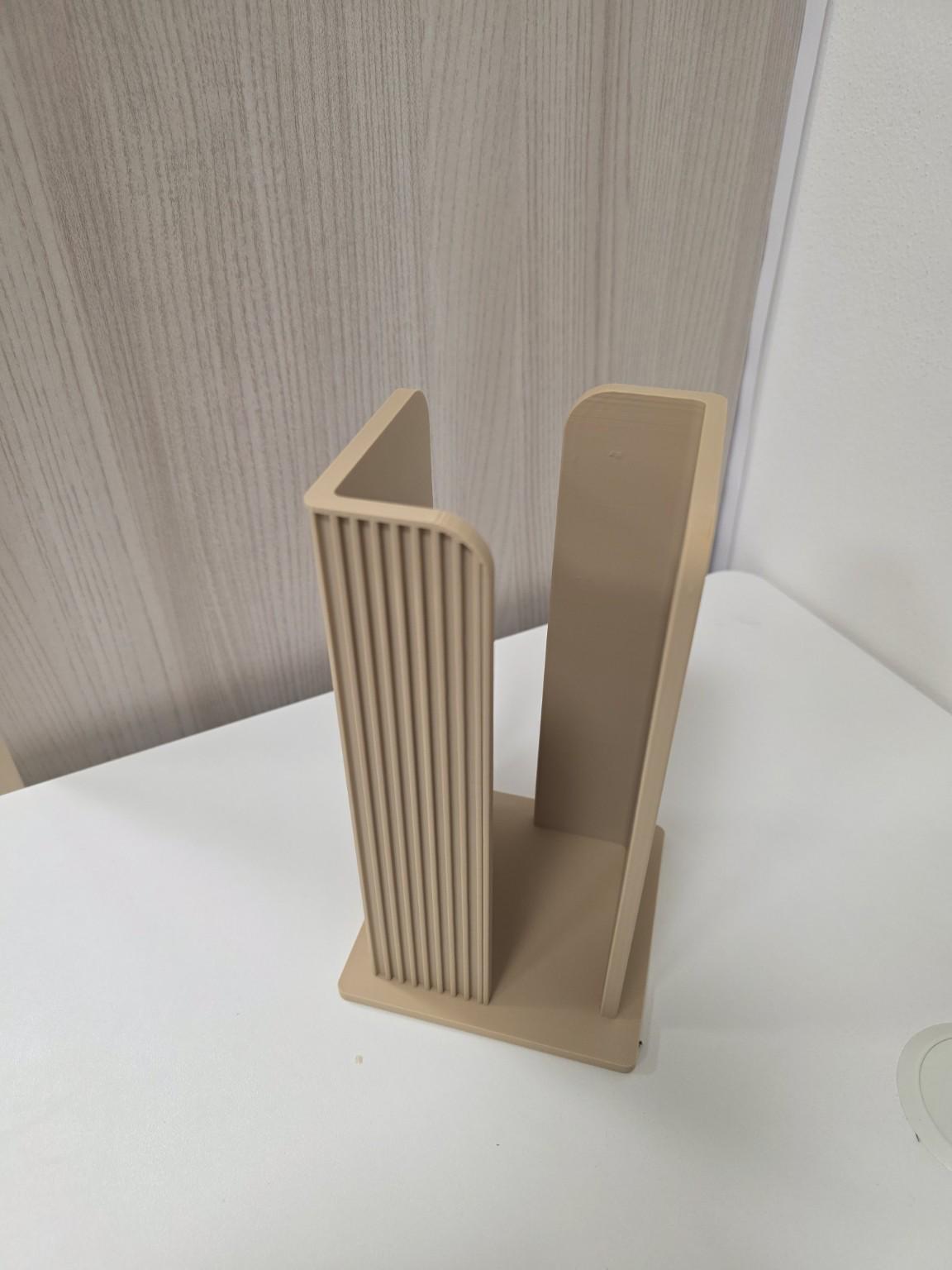 RIVA – Portabicchieri da tavolo rigato in stile scandinavo
