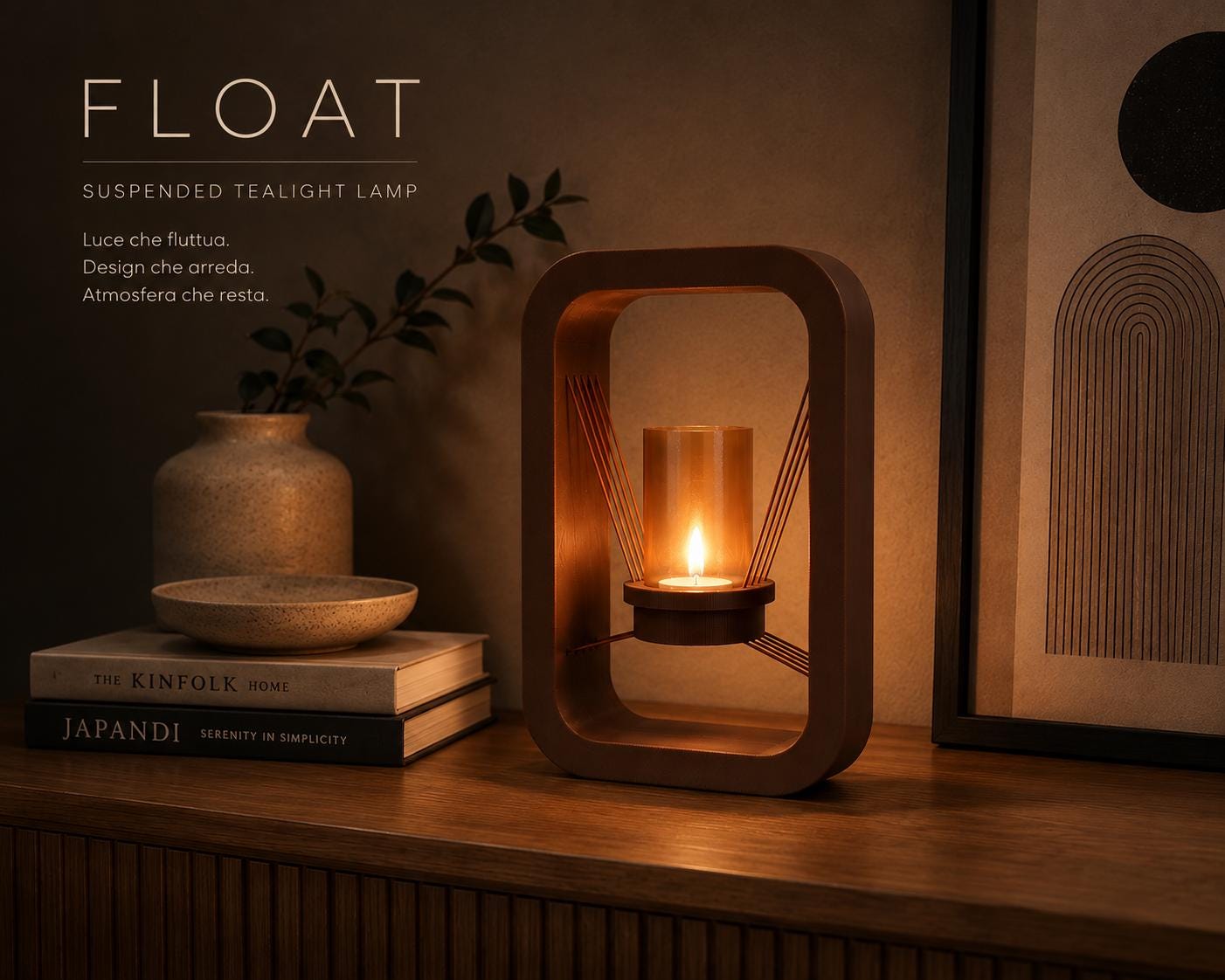 FLOAT – Lampada LED sospesa di design | 3DodLAB