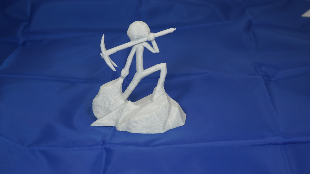 Fantasy Stick Warrior – Statuetta 3D da 10 o 15 cm