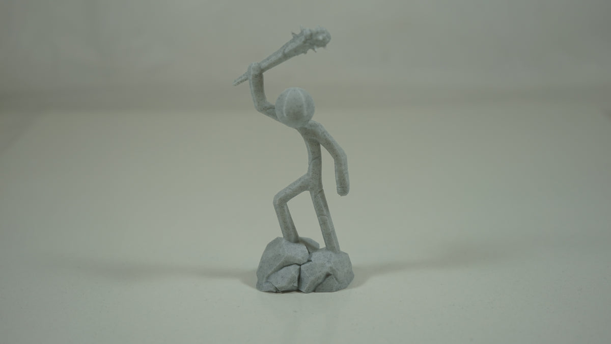 Fantasy Stick Warrior – Statuetta 3D da 10 o 15 cm