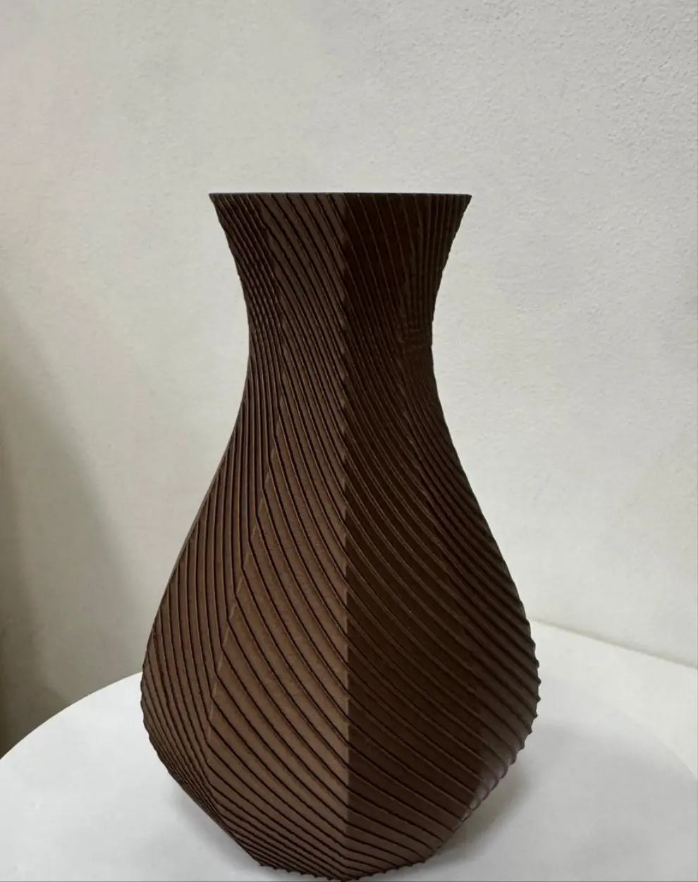 Vaso ottagonale moderno decorativo RAME 3DodLAB