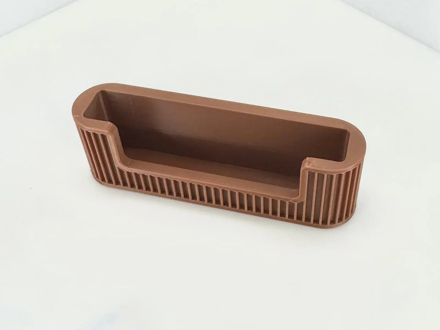 Porta Biglietti da Visita in Stile Moderno • “Business Card Holder” Superficie Texture • Stampa 3D 3DodLAB