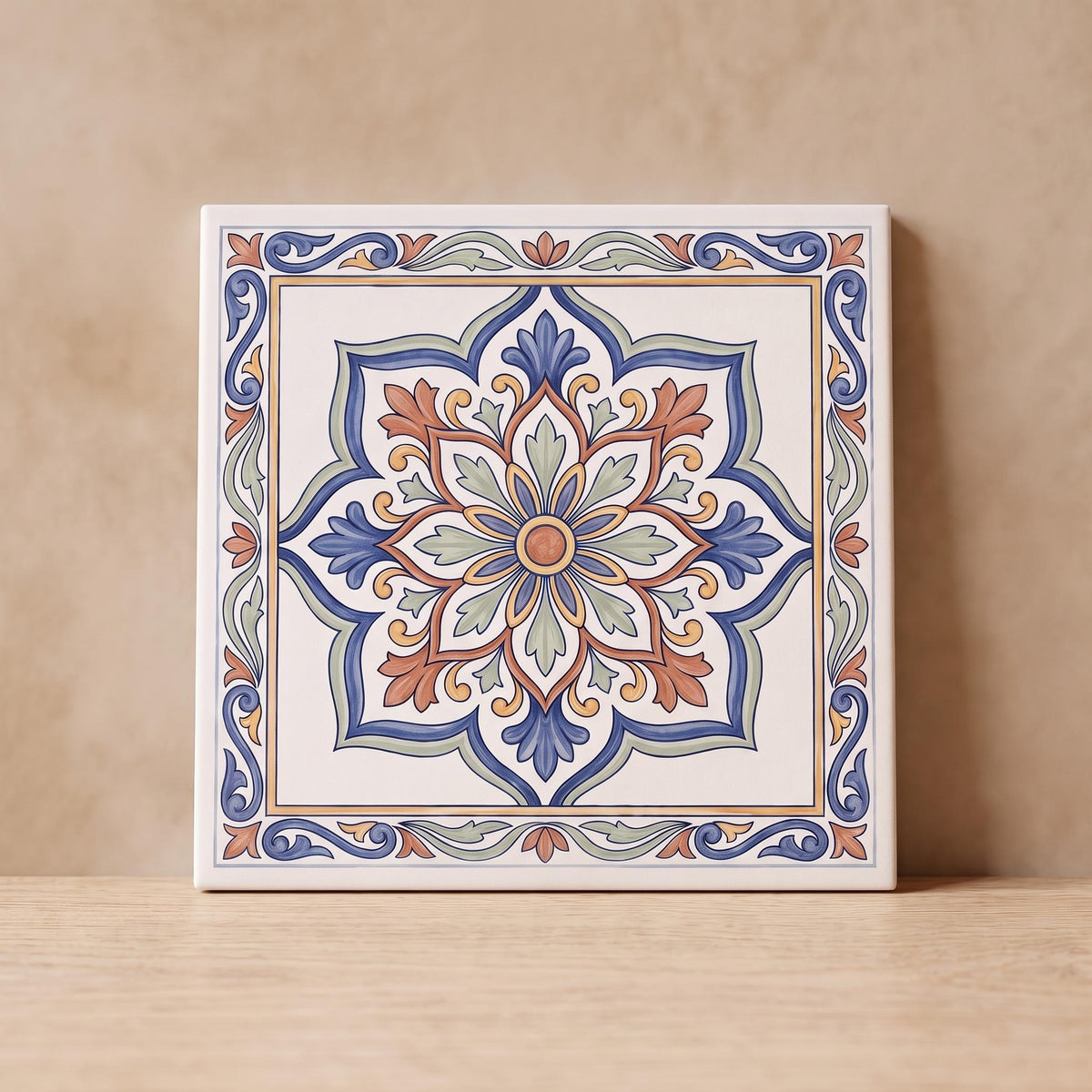 Piastrella personalizzata in ceramica con foto o dedica, maiolica decorativa, regalo per casa 15x15 o 20x20 cm