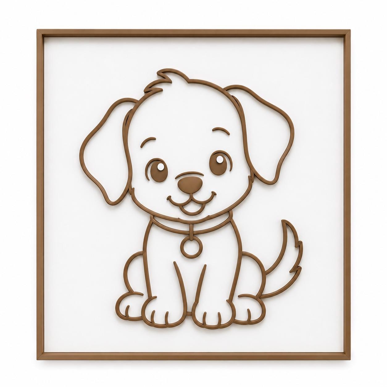 Quadro 3D Animaletto Personalizzato per Cameretta Bambini