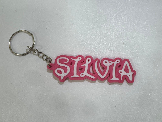 Portachiavi personalizzato nome stile Disney – Regalo unico e originale