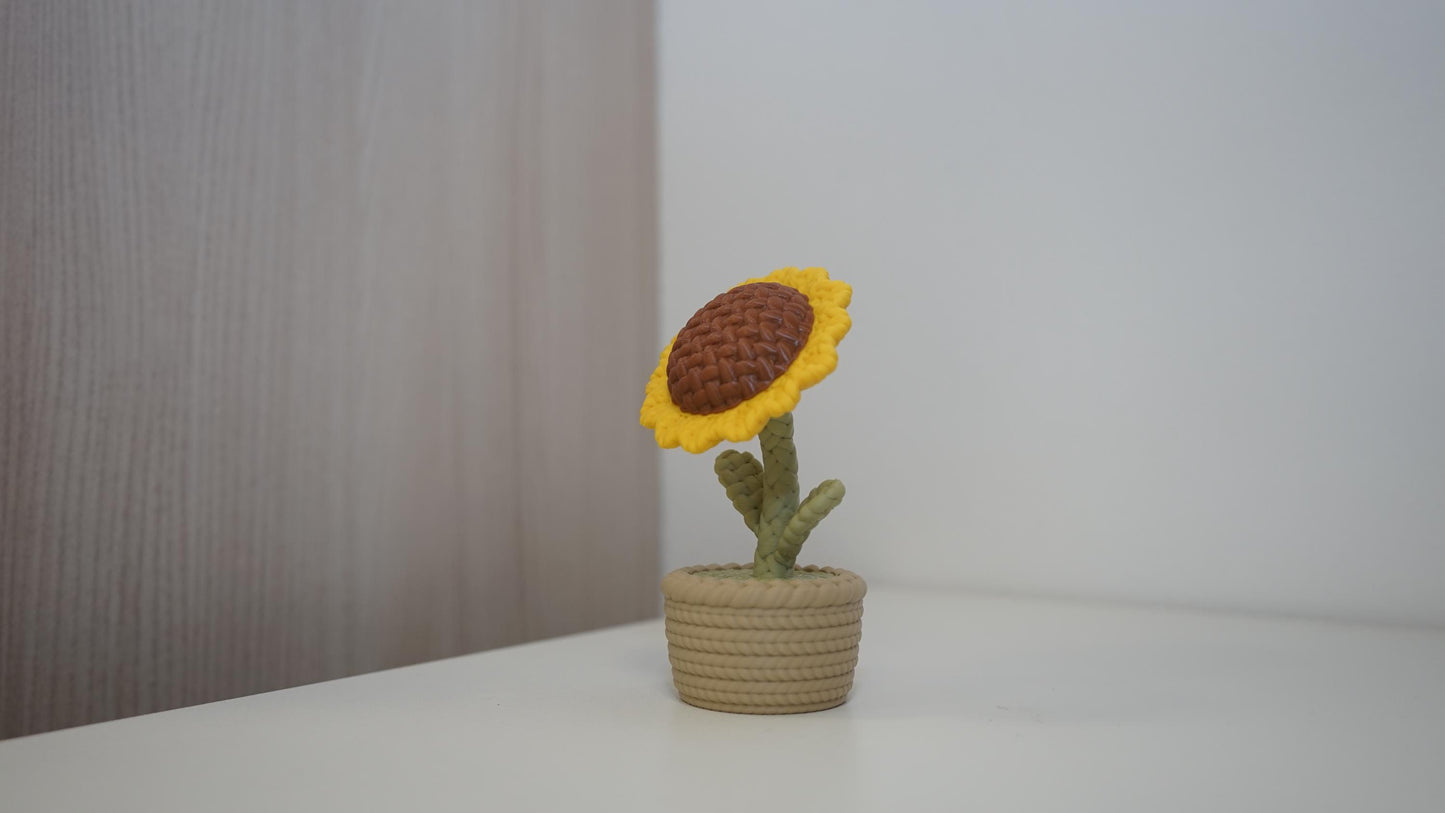 Fiori decorativi 3D effetto maglia