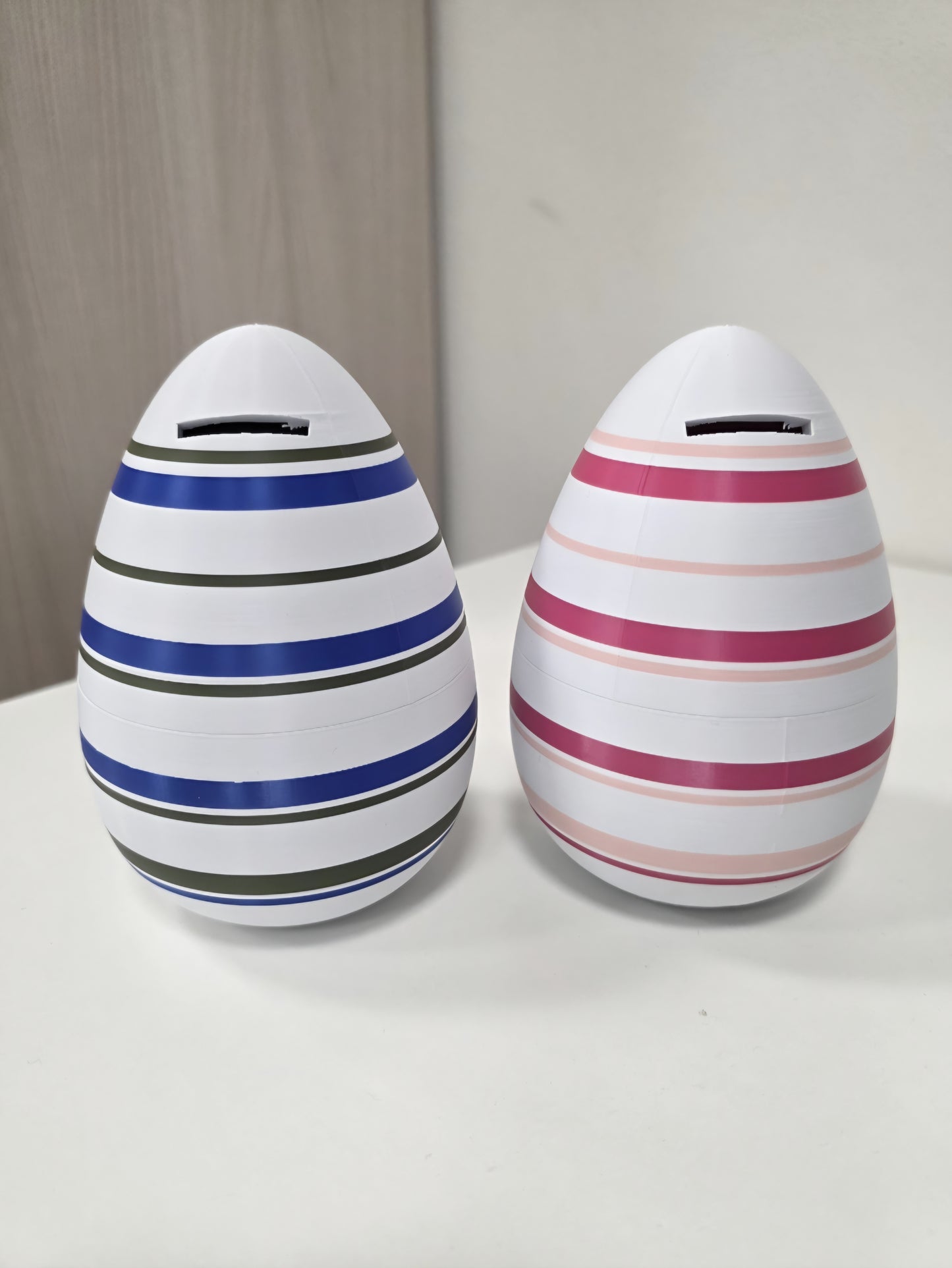 Uovo di Pasqua Personalizzato con Nome | Apribile o Salvadanaio | Uovo Decorativo Stampato in 3D | Regalo Pasqua Bambini