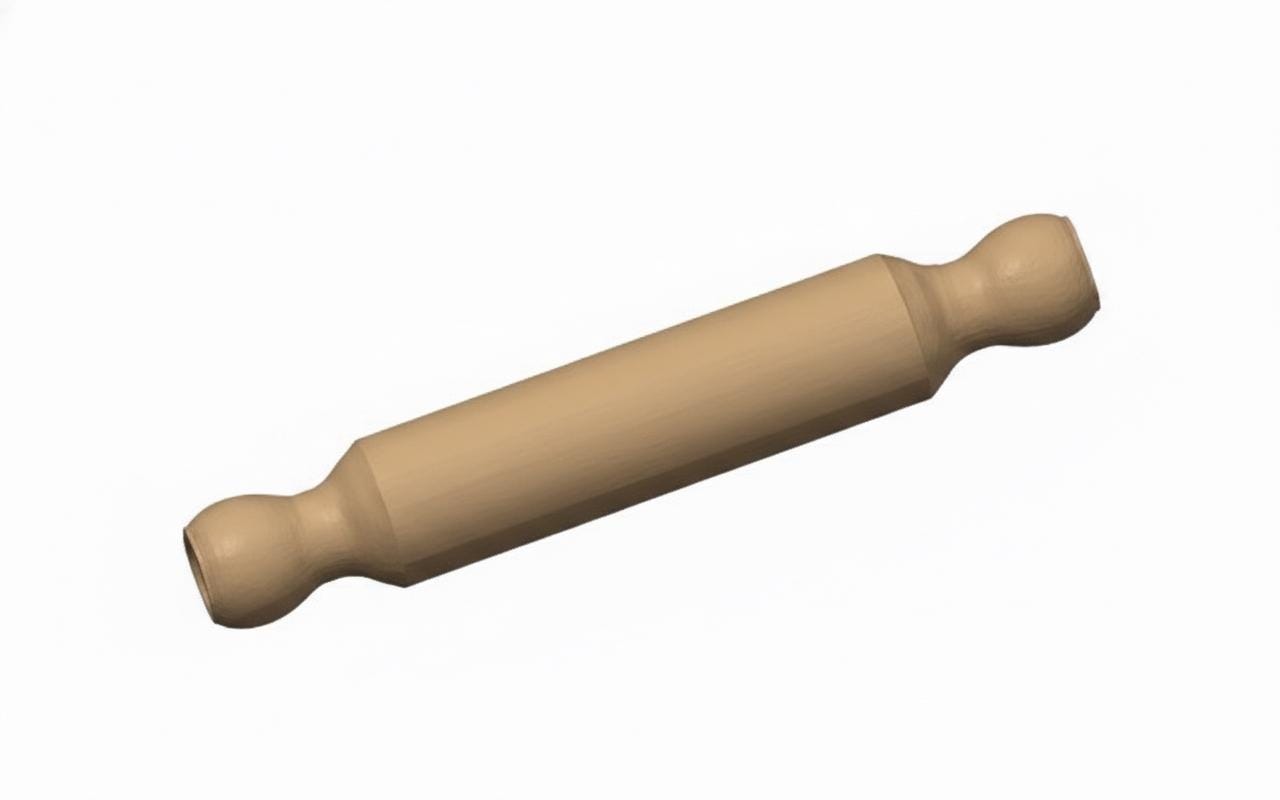 Mattarello Siciliano | Portachiavi 50 mm o Versione Esposizione 350×60 mm