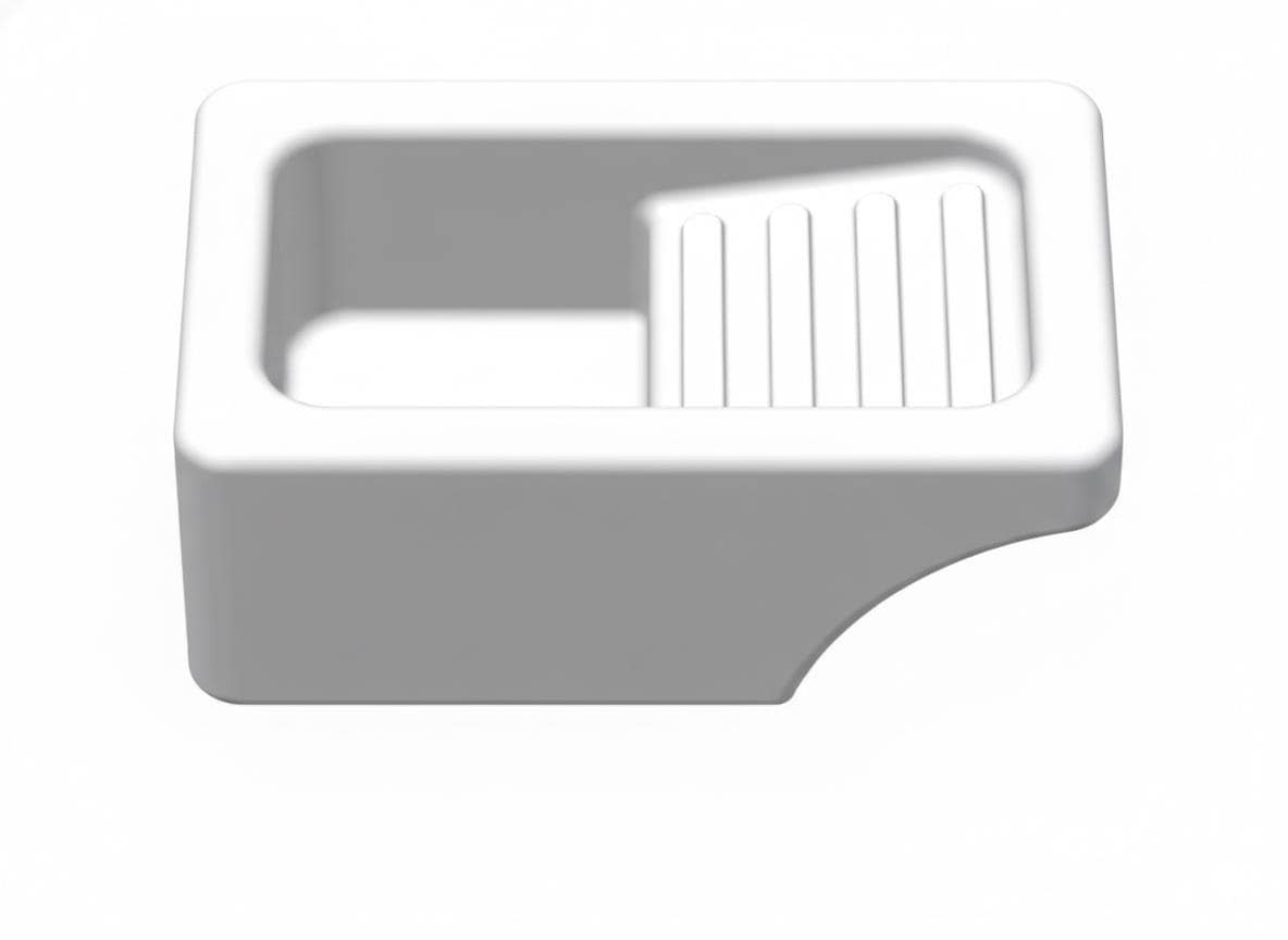 Miniatura pilozza antica in pietra – riproduzione fedele | Scultura decorativa stampata in 3D | Soprammobile 3DodLab